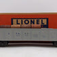 Lionel 3562-25 Vintage O Gray AT&SF Operating Barrel Car with Blue Letters VG/Box