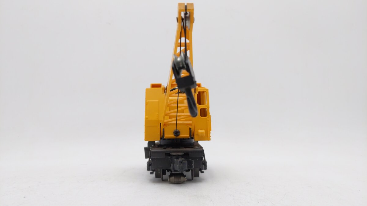 Lionel 3360 Vintage O Gauge Postwar Operating Burro Crane Car VG