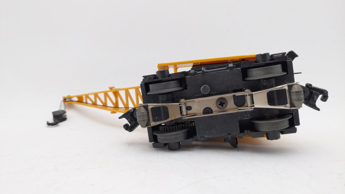 Lionel 3360 Vintage O Gauge Postwar Operating Burro Crane Car VG