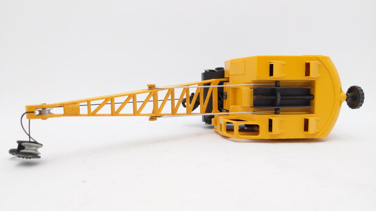 Lionel 3360 Vintage O Gauge Postwar Operating Burro Crane Car VG