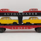 Lionel 6414 Vintage O Evans Autoloader with 4 Cars VG