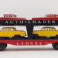 Lionel 6414 Vintage O Evans Autoloader with 4 Cars VG