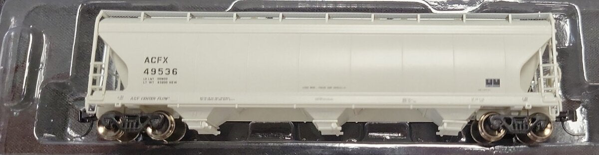 Athearn 8482 N  American Car Foundry 4600 3-Bay Covered Hopper #49536