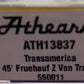 Athearn 13837 N TDSZ 45' Fruehauf Z-Van Trailer #550011 LN/Box
