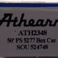 Athearn 2348 N Scale Southern 50' PS 5277 Boxcar # 524748 LN/Box