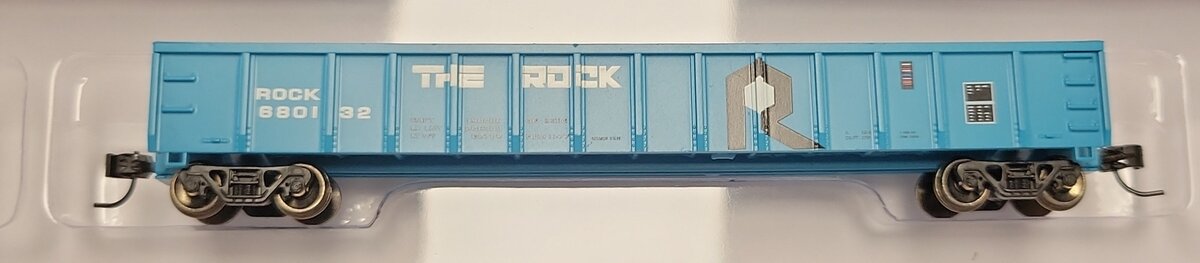 Athearn 3558 N Chicago Rock Island 52' Mill Gondola #680132 LN/Box