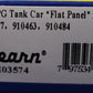 Athearn 3574 N UTLX 33,900-Gallon LPG Tank/Flat #2 (Set of 3)