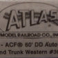 Atlas 36901 N Scale Grand Trunk Western 60' DD Auto parts Car #306360 LN/Box
