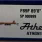 Athearn GN14368 N F89F 89'8" Flat Car w/45' Trailer #900999 LN/Box