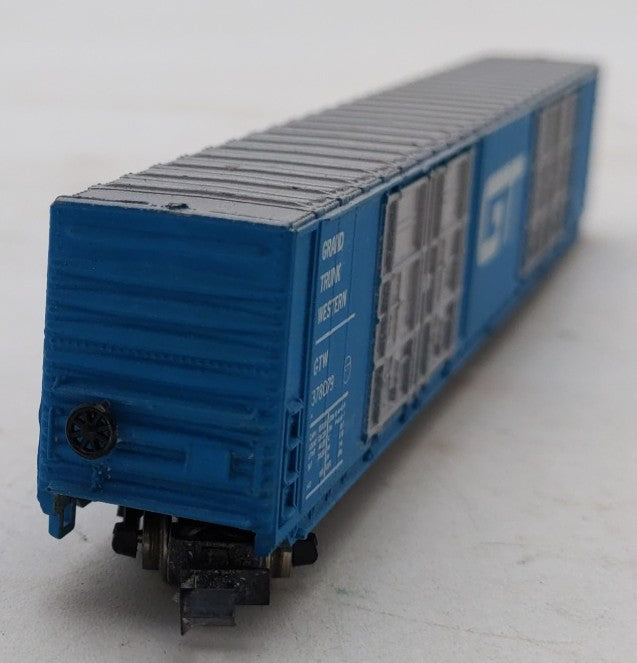 Atlas 3133 N Scale Grand Trunk Western Box Car # 378079 EX/Box