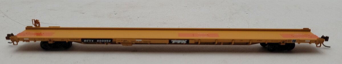 Atlas 50005537 N TTX RTTX F89J Flat Car with Triple Hitch #600952 LN/Box