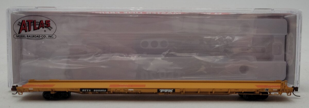 Atlas 50005537 N TTX RTTX F89J Flat Car with Triple Hitch #600952