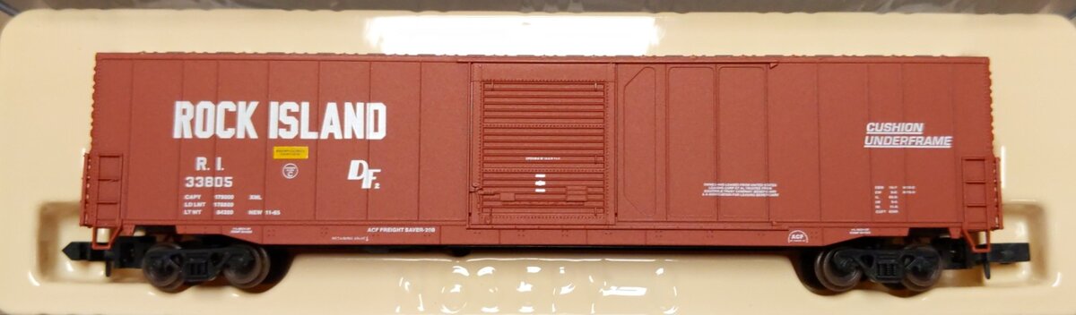 Atlas 37251 N Scale Rock Island 60' Auto Parts Car #33805 LN/Box