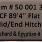 Atlas 50001375 Crab Orchard & Egyptian ACF 89' 4 Intermodal Flatcar #10098