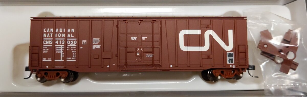 Atlas 50002145 N Canadian National NSC 50' Plug-Door Boxcar #413020 LN/Box