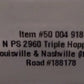 Atlas 50004918 N Louisville & Nashville PS 2750 Triple Hopper #188178