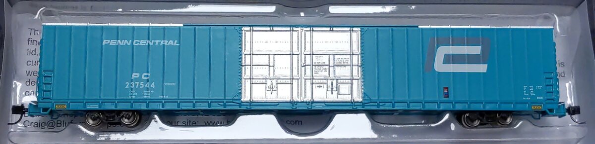 Bluford Shops 86701 N Penn Central PS 86' Auto Parts Double Door Boxcar #237544  LN/Box