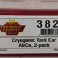 Broadway Limited 3821 N AirCo Cryogenic Tank Car (Set of 2) EX/Box