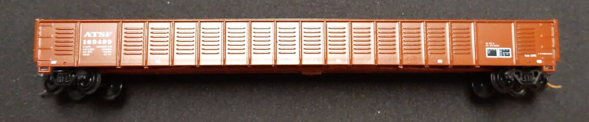E&C Shops 826 N Atchison Topeka Santa Fe 65' Mill Gondola  #169499 LN/Box