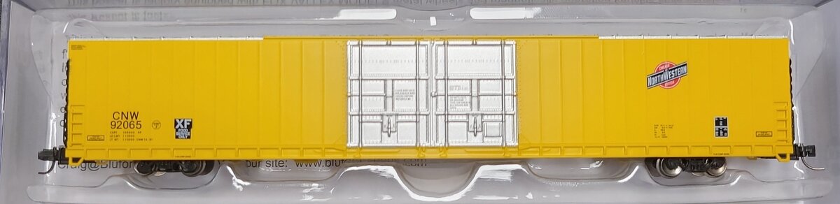 Bluford Shops 86690 N C&NW PS 86' Auto Parts Double Door Boxcar #92065 LN/Box