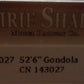 Prairie Shadows 6027 N Scale Canadian National 52'6" Gondola #143027 LN/Box