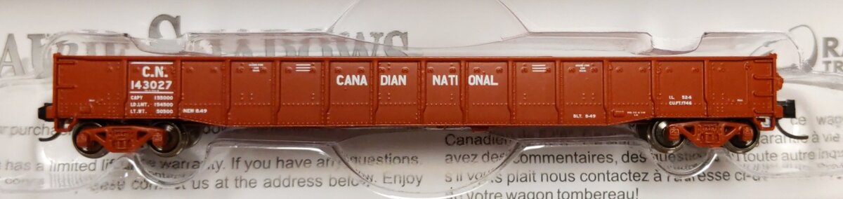 Prairie Shadows 6027 N Scale Canadian National 52'6