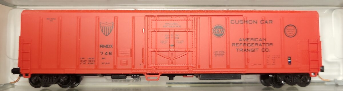 Red Caboose RN-18817-1 N Scale RMDX 57' Mech Reefer #746 LN
