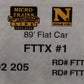 Micro-Trains 99302205 N FTTX 89' Flat Car #1 (Set of 2) LN/Box