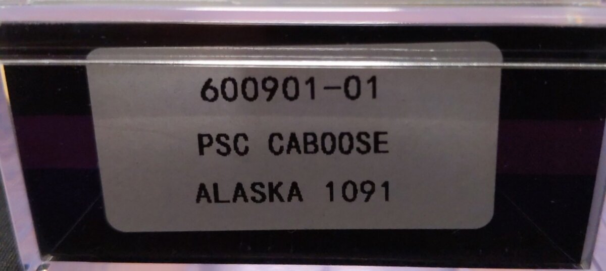 Prairie Shadows 600901 N Scale Alaska PSC Caboose #1091 LN/Box