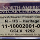 NARC 11-10002001-09 N GATX Rail Canada HS Heritage Hopper #1252 LN/Box