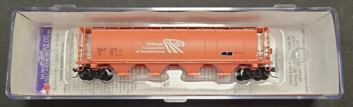NARC 11-10002001-09 N GATX Rail Canada HS Heritage Hopper #1252 LN/Box