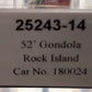 Trainworx Inc 25243-14 N Rock Island 52' Gondola #180024 LN/Box