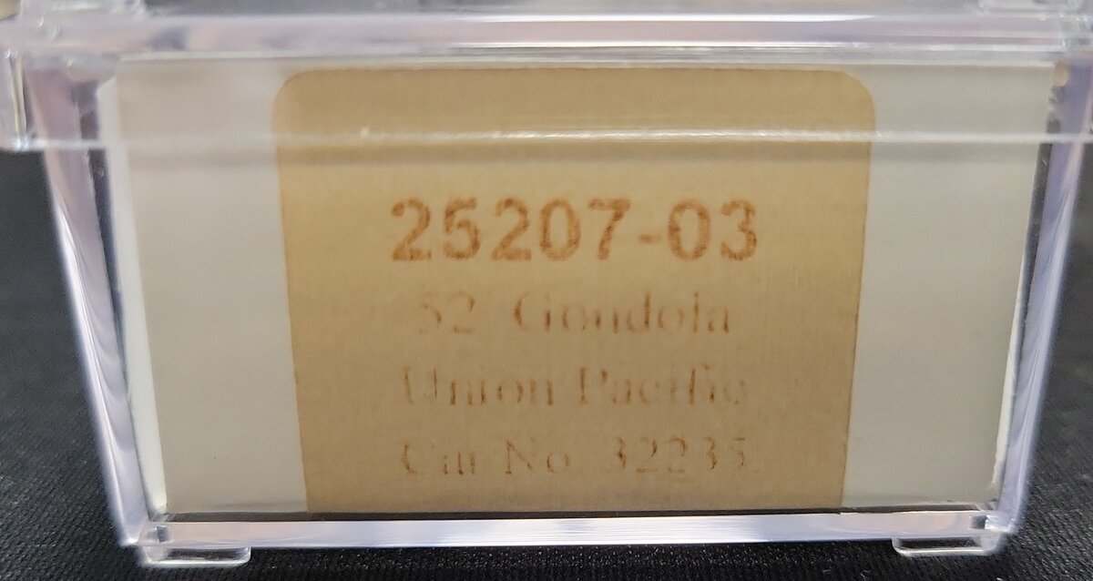 Trainworx Inc 25207-03 N Scale Union Pacific Gondola #32235 LN/Box