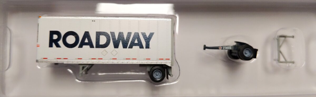 Trainworx Inc 42884-02 N LTL Trucks - Roadway Express 28' Pup Trailer #202664 LN/Box