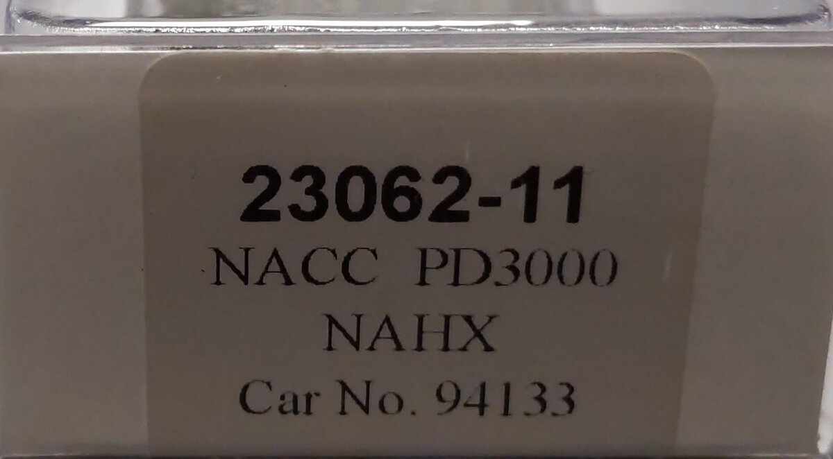 Trainworx Inc 23062-11 N NAHX North American Car PD3000 Covered Hopper #94133 LN/Box
