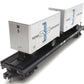 MTH 20-98411 Boston & Maine Flatcar with 2 20' Trailers LN/Box