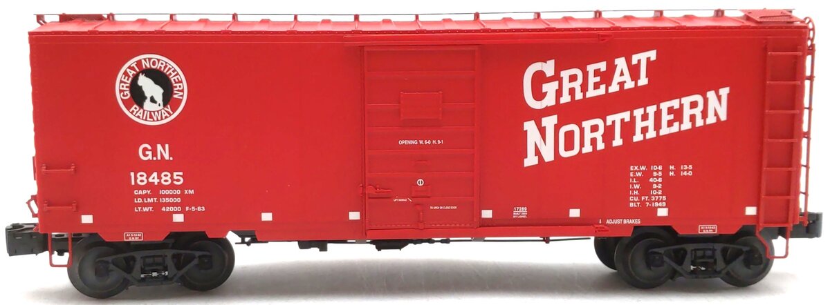 Lionel 6-17289 O Gauge Great Northern PS-1 Boxcar #18485 LN/Box