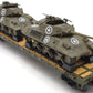 MTH 20-95326 O Gauge US Army Flatcar  with M10 Wolverine Tanks #609210 NIB