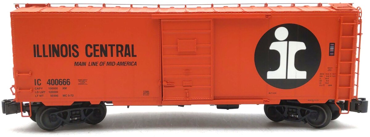 Lionel 6-17293 O Gauge Illinois Central PS-1 Box Car #400666 LN/Box