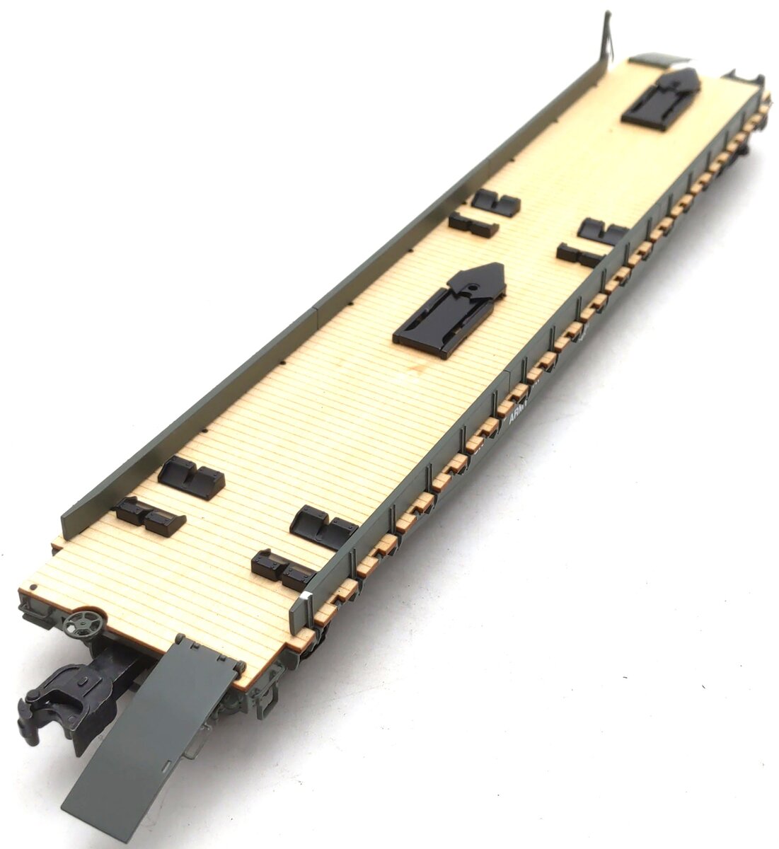 Lionel 2526350 O US Army TOFC Flatcar with 2 Trailers #39500 EX/Box