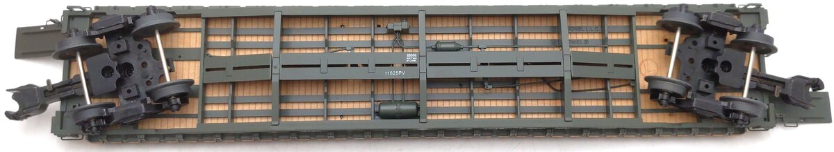 Lionel 2526350 O US Army TOFC Flatcar with 2 Trailers #39500 EX/Box