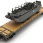 MTH 20-95400 O U.S. Army Premier Flatcar with GMC DUKW 353 #609300 LN/Box
