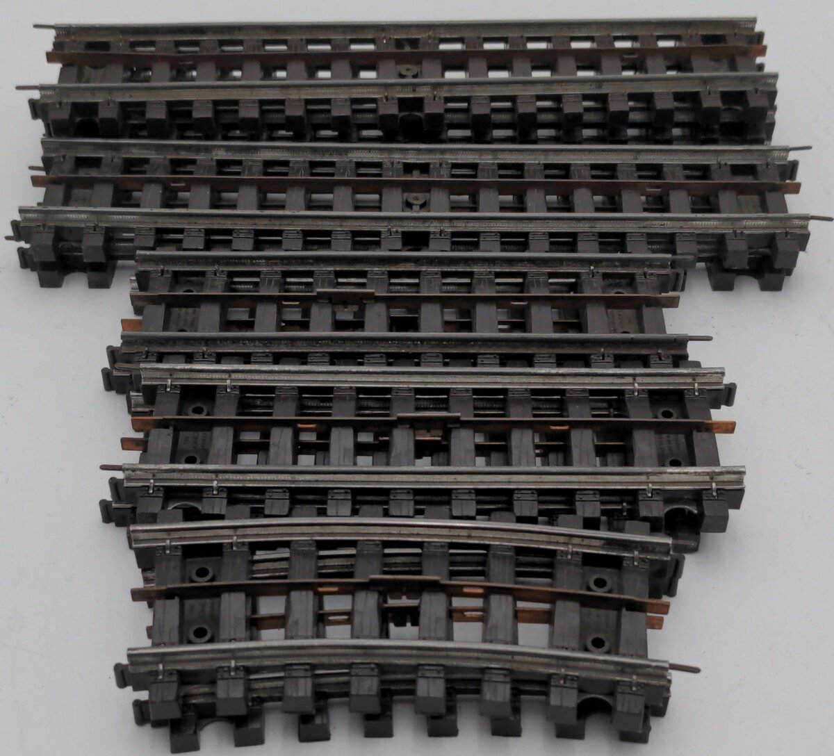 Lionel 34 Super O Assorted Track Sections (11) VG