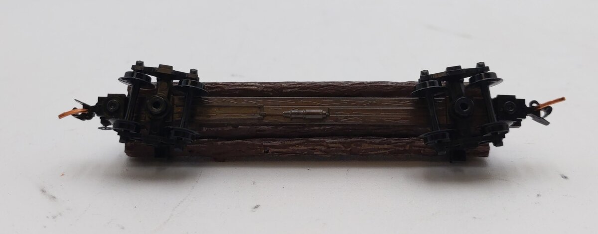 Micro-Trains 11300020 N Scale 40' Skeleton Log Car w/ Log Load #2 NIB