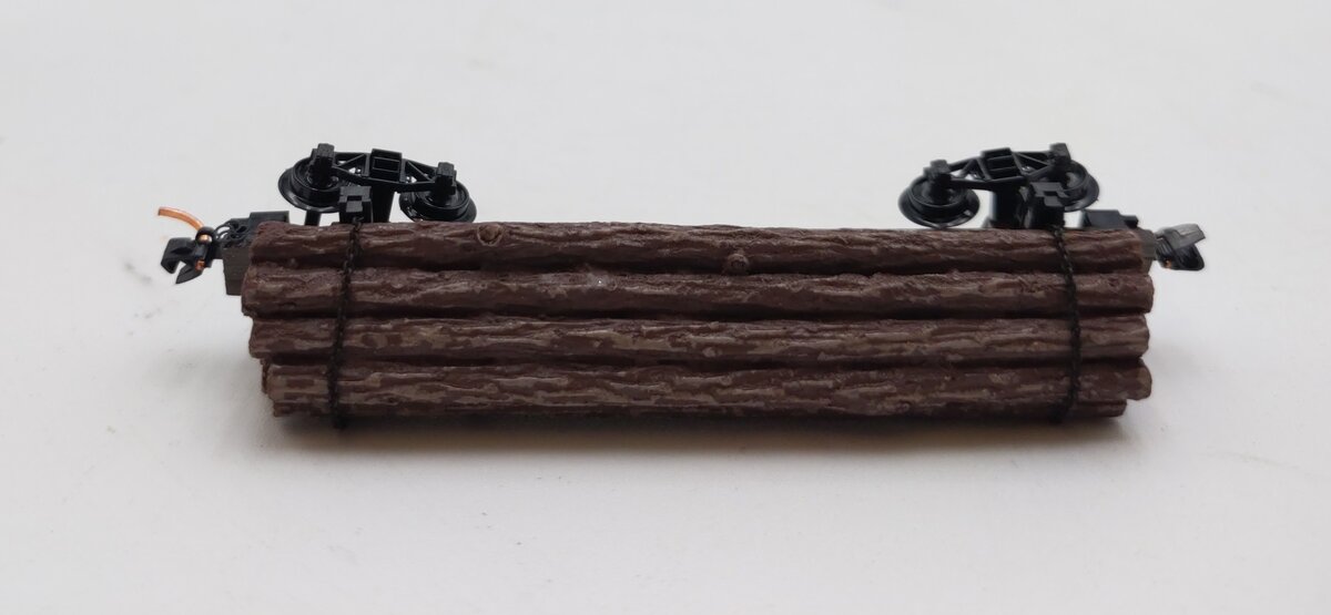 Micro-Trains 11300020 N Scale 40' Skeleton Log Car w/ Log Load #2 NIB