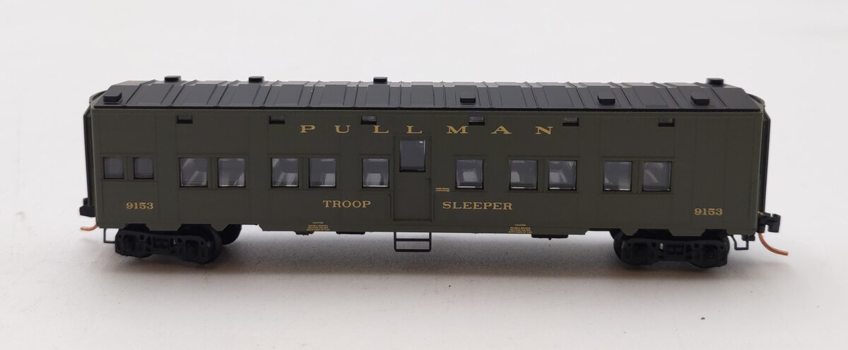 Micro-Trains 11600012 N Pullman 50' Standard Boxcar Troop Sleeper #9153 NIB
