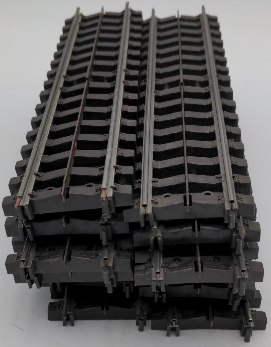 Lionel 32 Vintage Super O Straight Track Sections (Pack of 12) VG