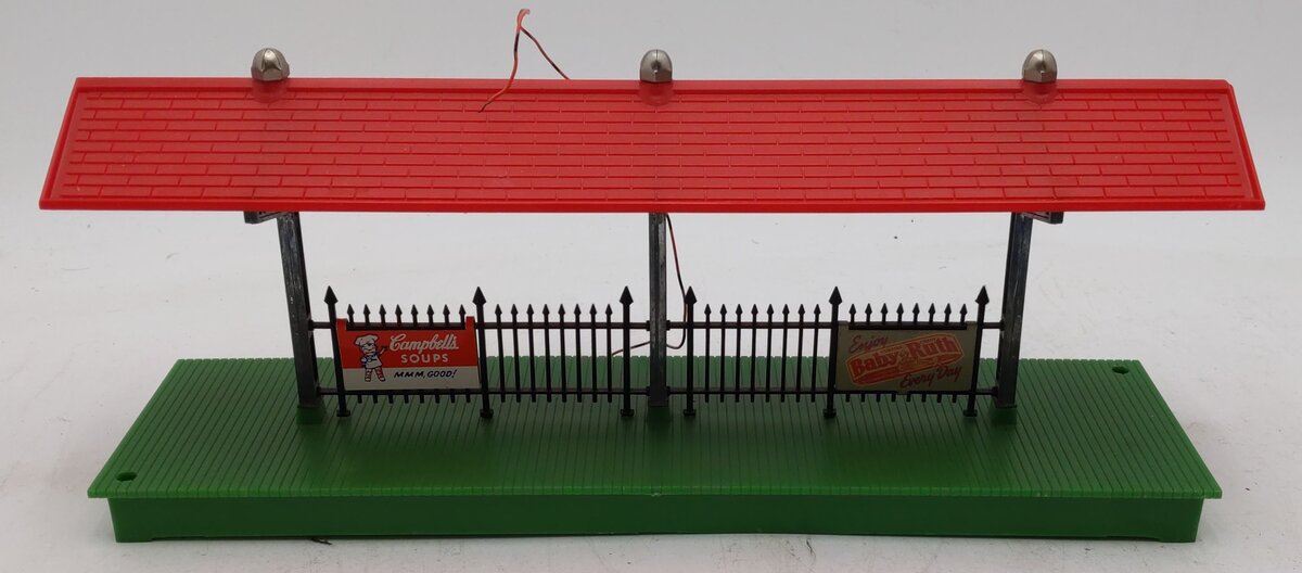 Lionel 6-2156 O Gauge Illuminated Freight Station Platform EX