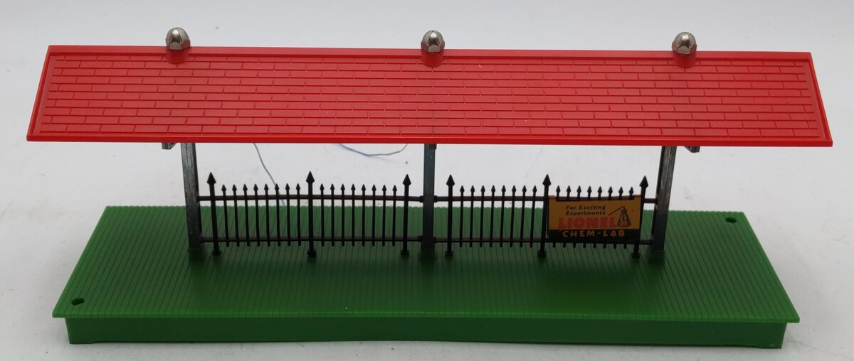 Lionel 6-2156 O Gauge Illuminated Freight Station Platform EX