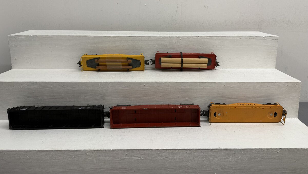 Lionel Vintage O Freight Cars 6111, 6411, 6462 [5] VG